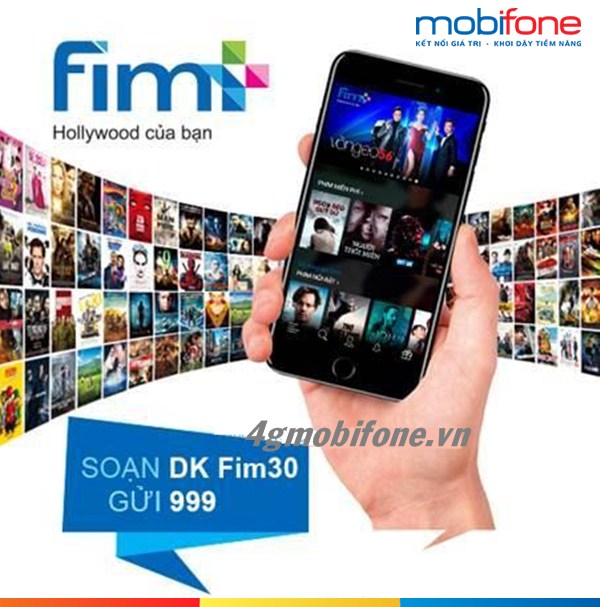 Xem phim siêu chuẩn với gói cước Video data FIM+ mạng Mobifone 
