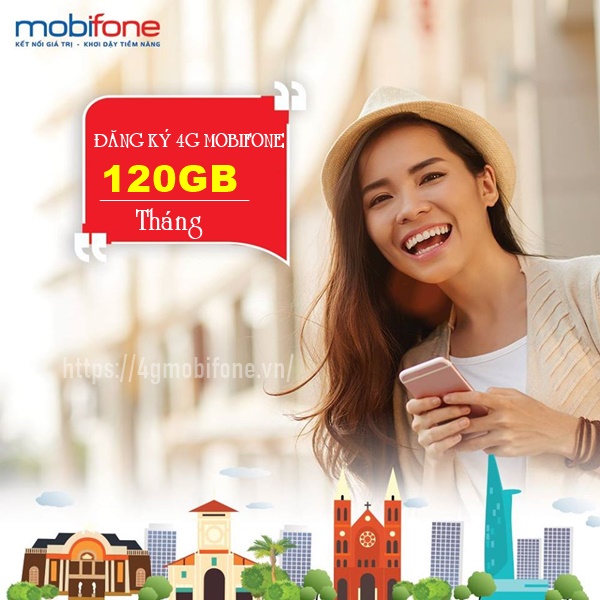 List các gói 4G Mobifone ưu đãi 120GB chỉ 120k/ tháng sài mê ngay