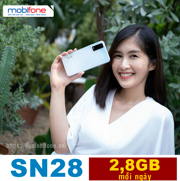 Hướng dẫn đăng ký gói SN28 Mobifone nhận 2,8GB/ ngày siêu HOT