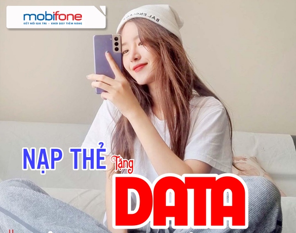 Mobifone khuyến mãi nạp thẻ tặng data ngày 5/1/2022 siêu HOT