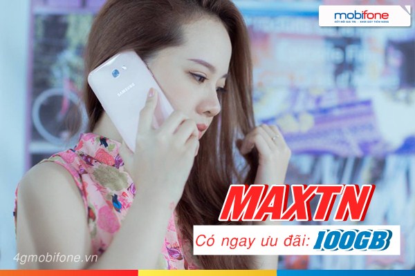 Tận hưởng đến 100GB chỉ 50,000đ khi đăng ký gói MAXTN Mobifone