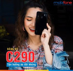 Đăng ký gói C290 của Mobifone gọi thoại, lướt net thả ga