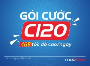 Hướng dẫn đăng ký gói cước C120 của Mobifone hưởng ưu đãi 4GB data 4G 1 ngày Free thoại
